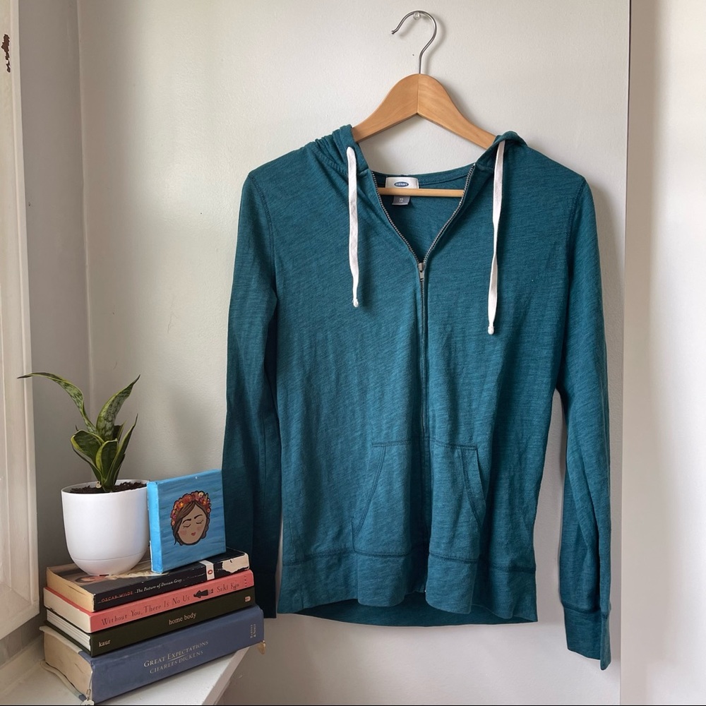 Teal hoodie
